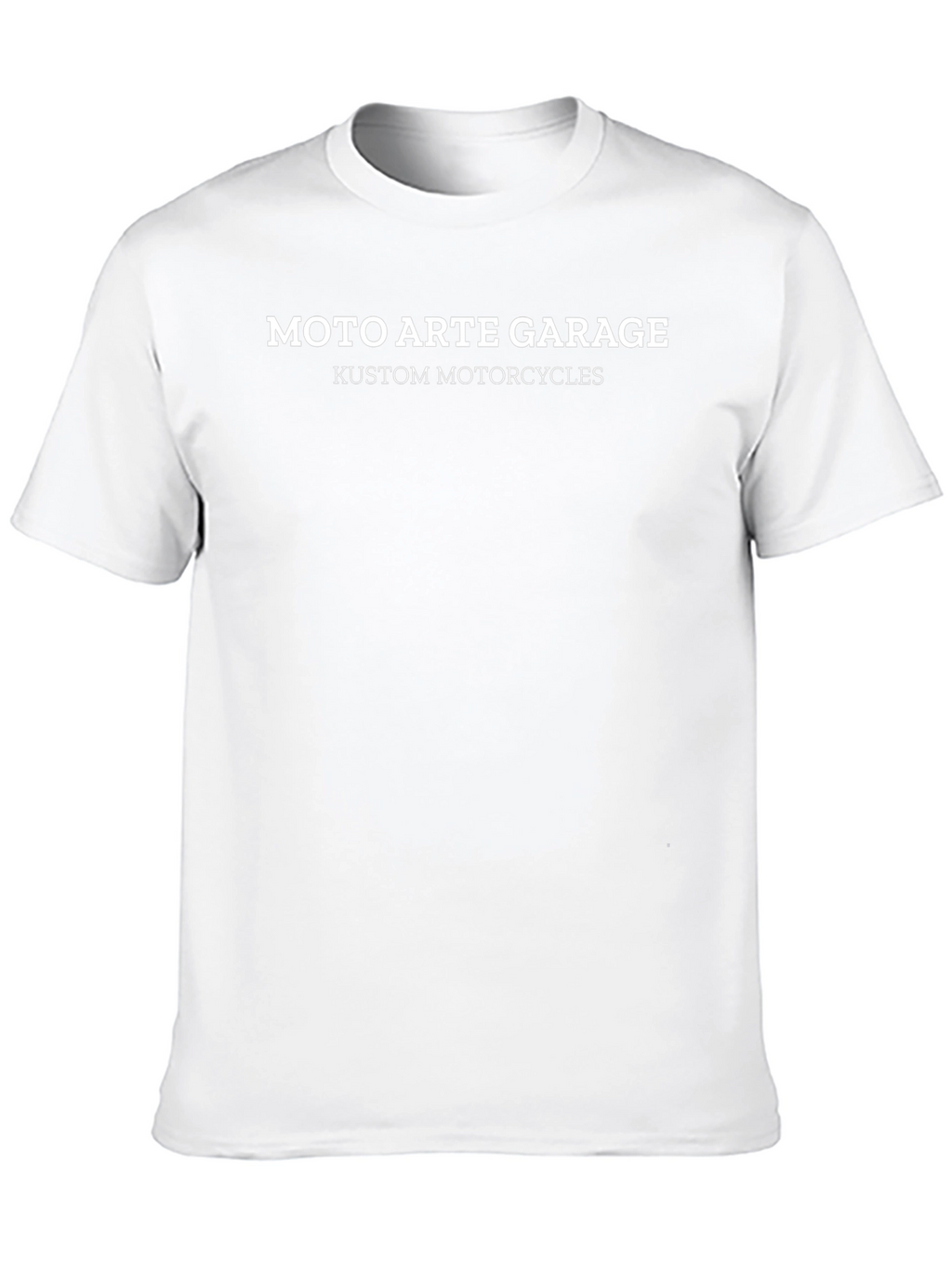 Moto Arte Garage Kustom Motorcycle Graphic Tee