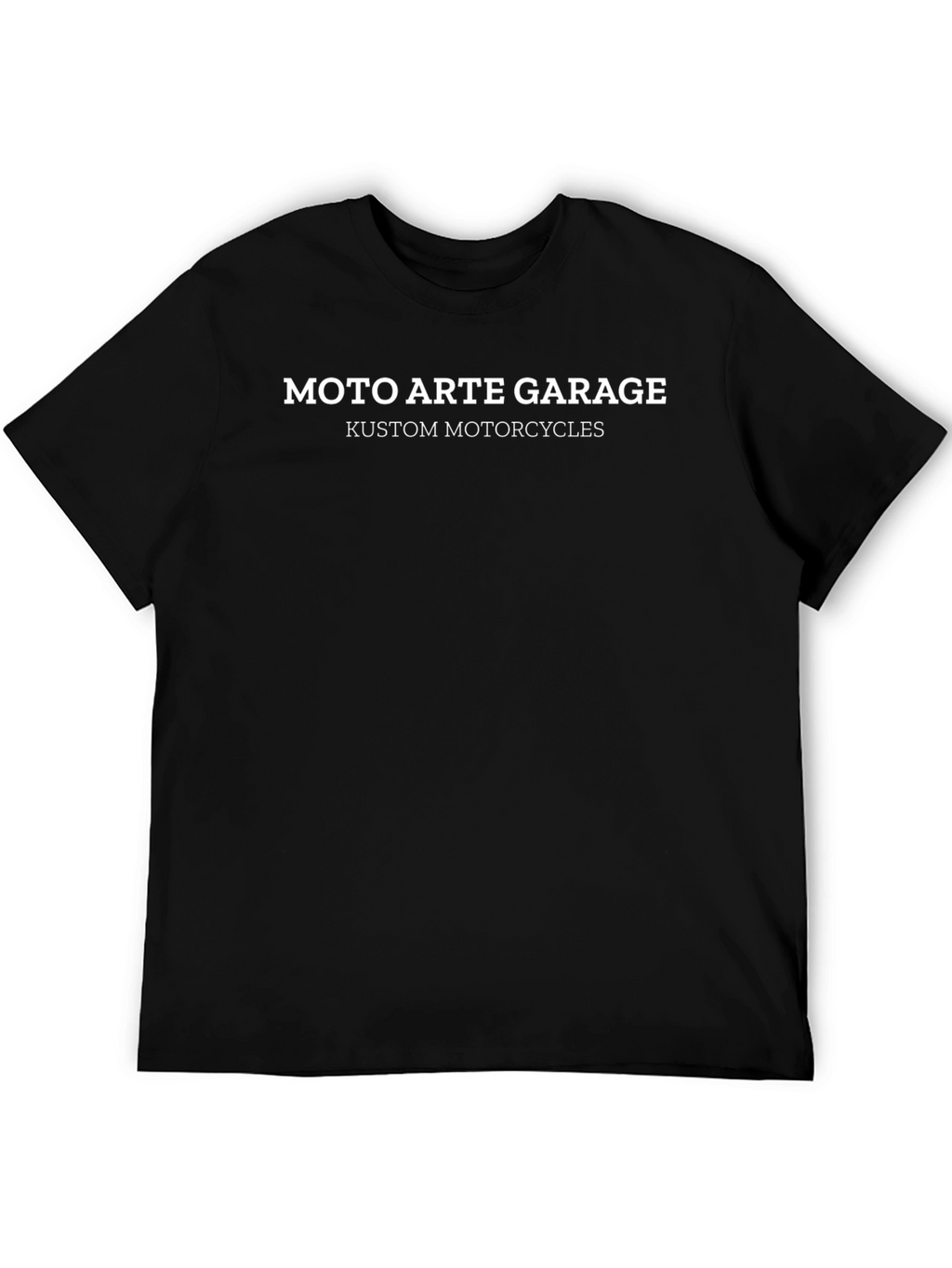 Moto Arte Garage Kustom Motorcycle Graphic Tee