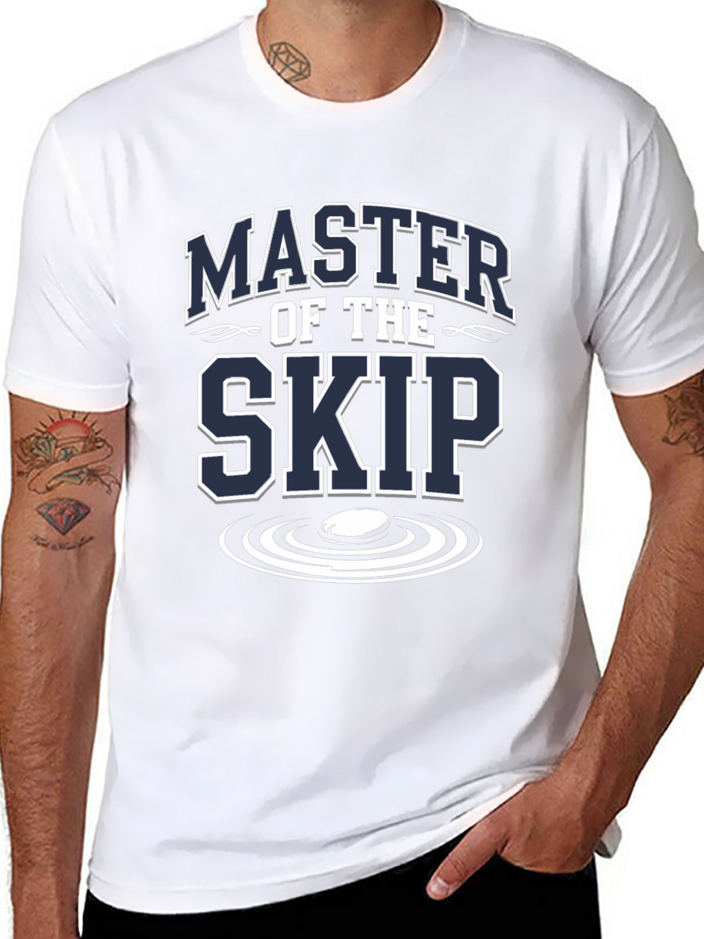 Master of the Skip T-Shirt - Curling Sportswear