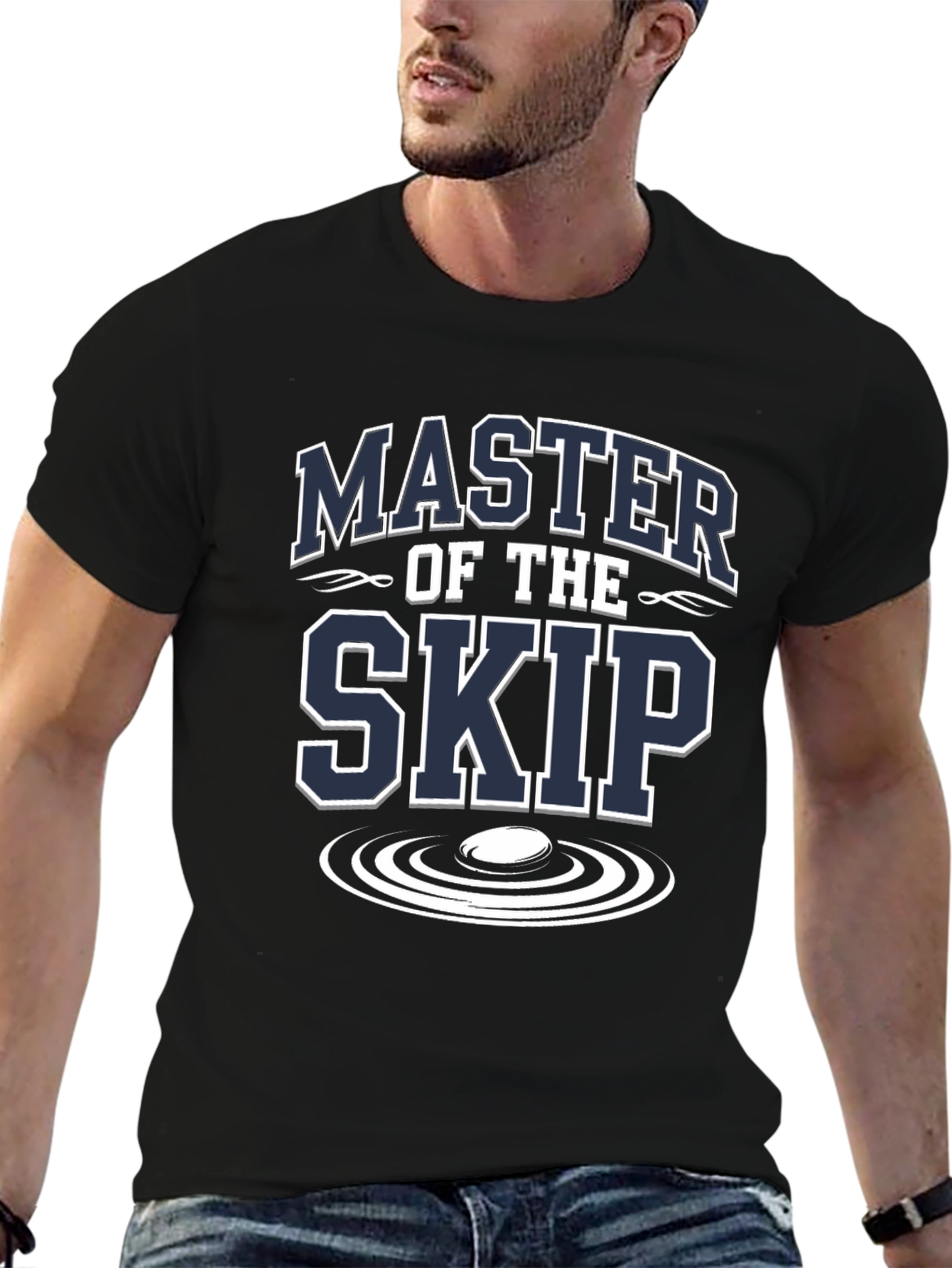 Master of the Skip T-Shirt - Curling Sportswear