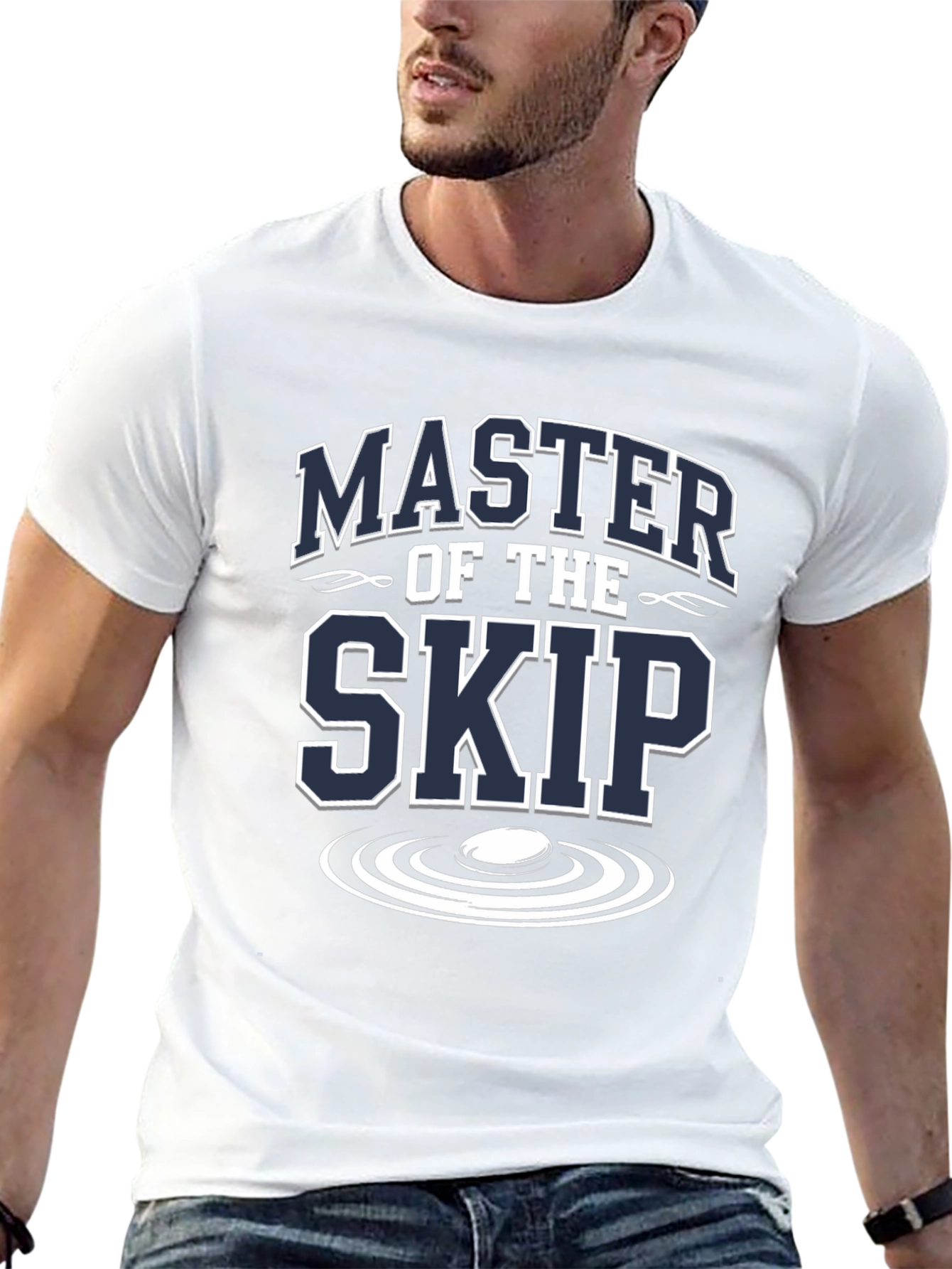 Master of the Skip T-Shirt - Curling Sportswear