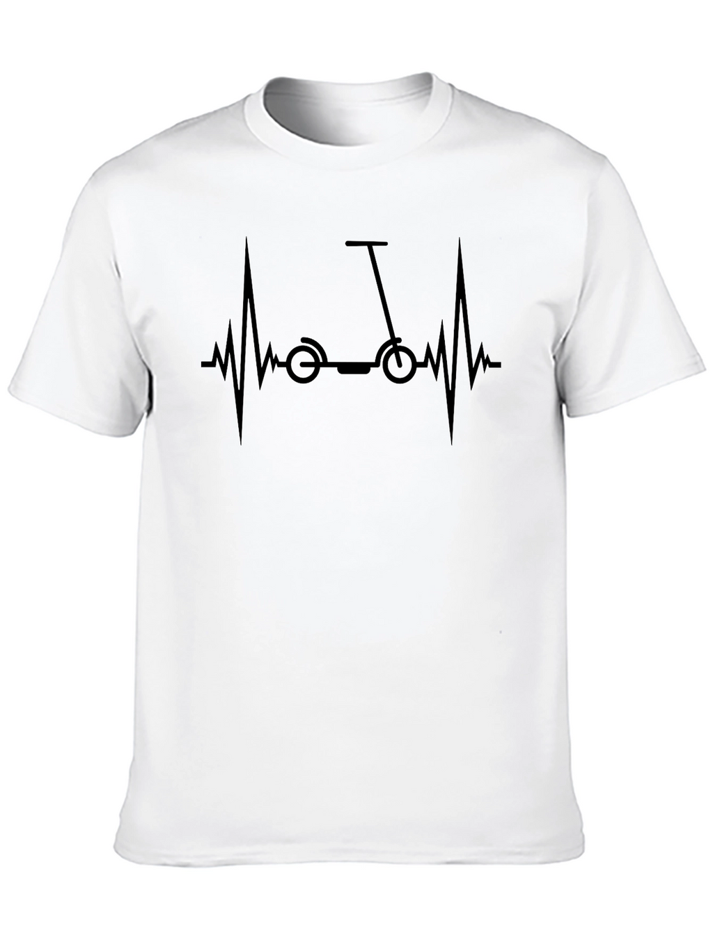 Scooter Heartbeat T-Shirt - Ride On!