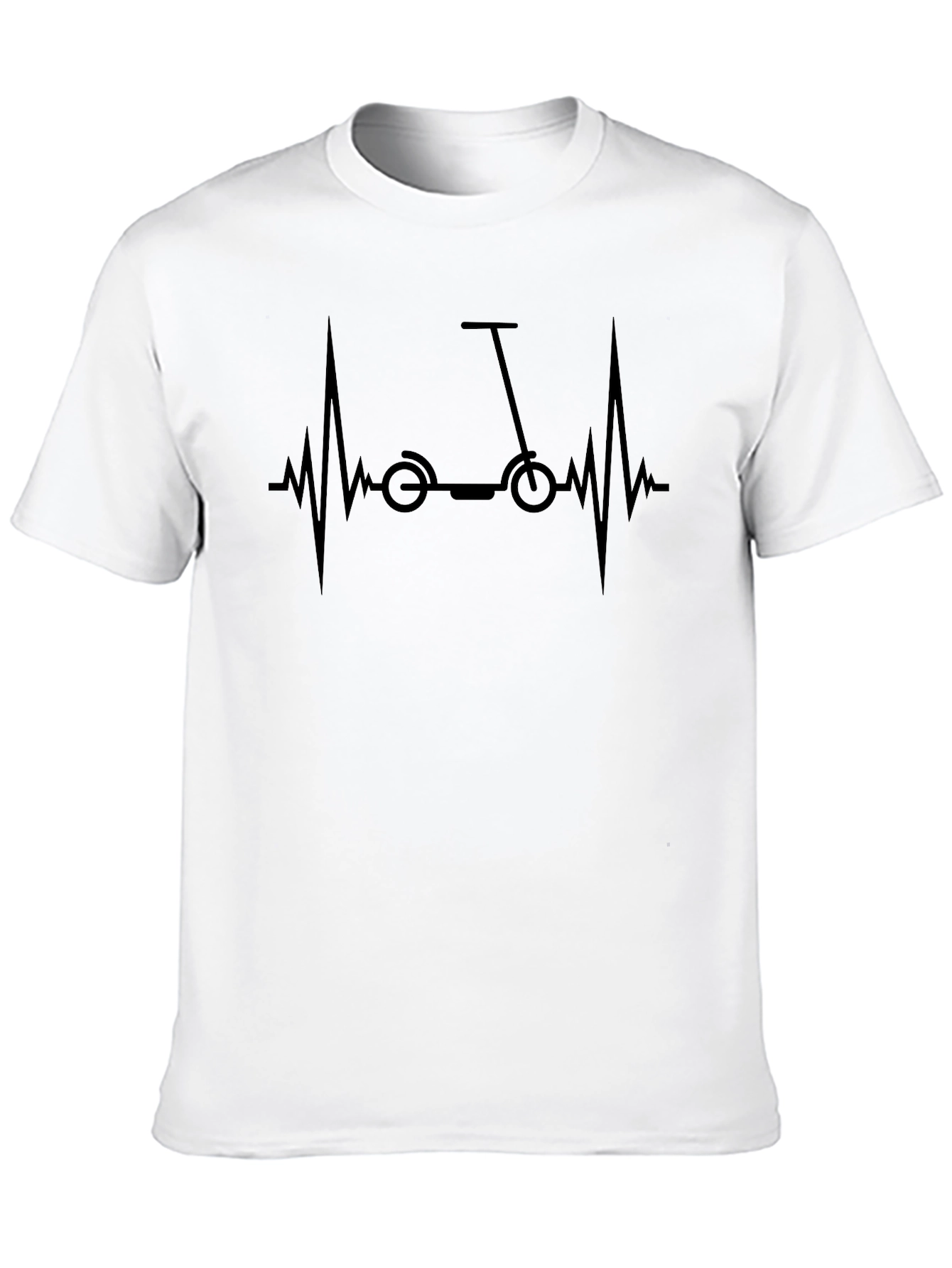Scooter Heartbeat T-Shirt - Ride On!