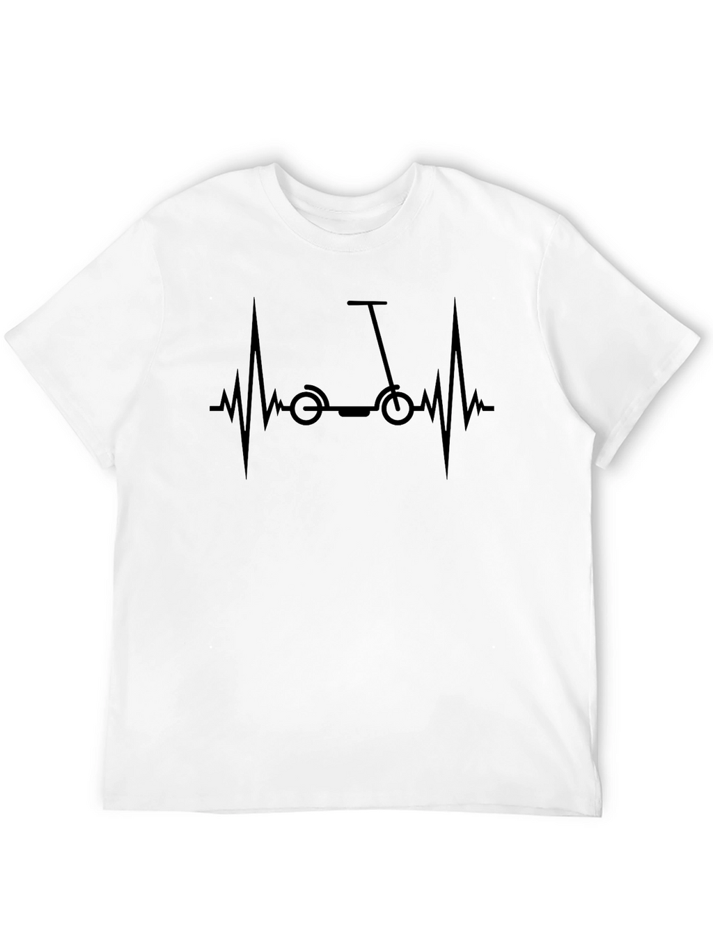 Scooter Heartbeat T-Shirt - Ride On!