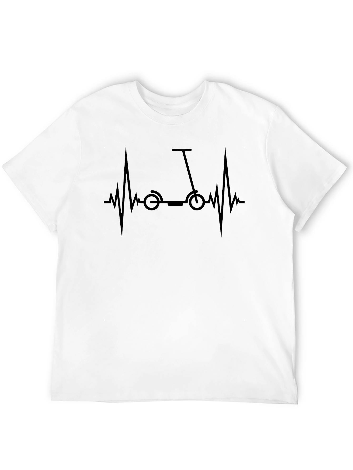 Scooter Heartbeat T-Shirt - Ride On!