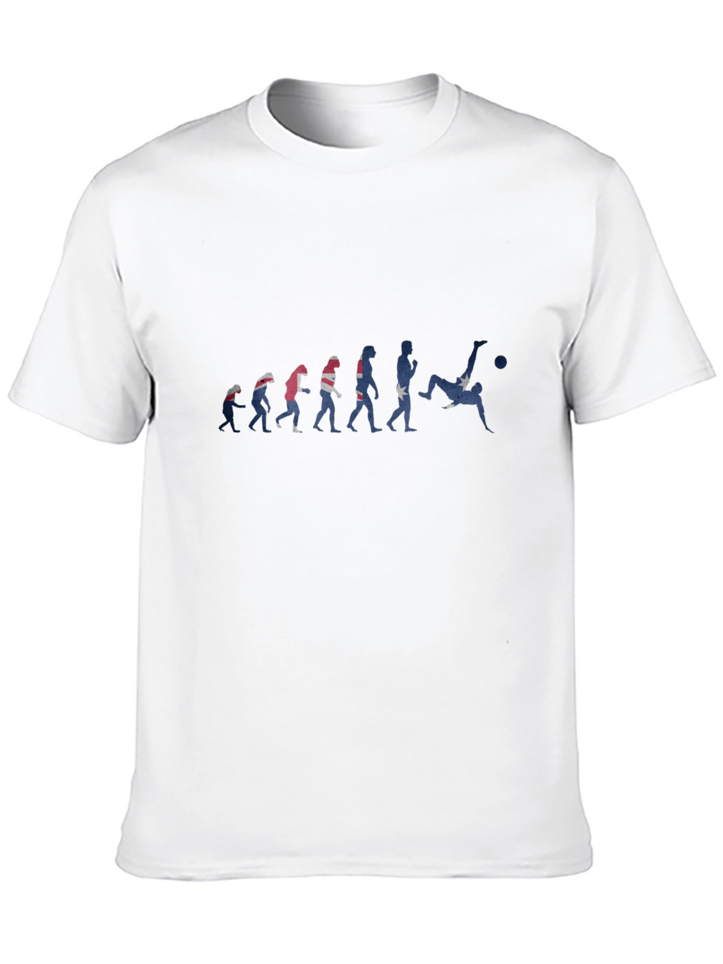 Evolution of Soccer Black T-Shirt