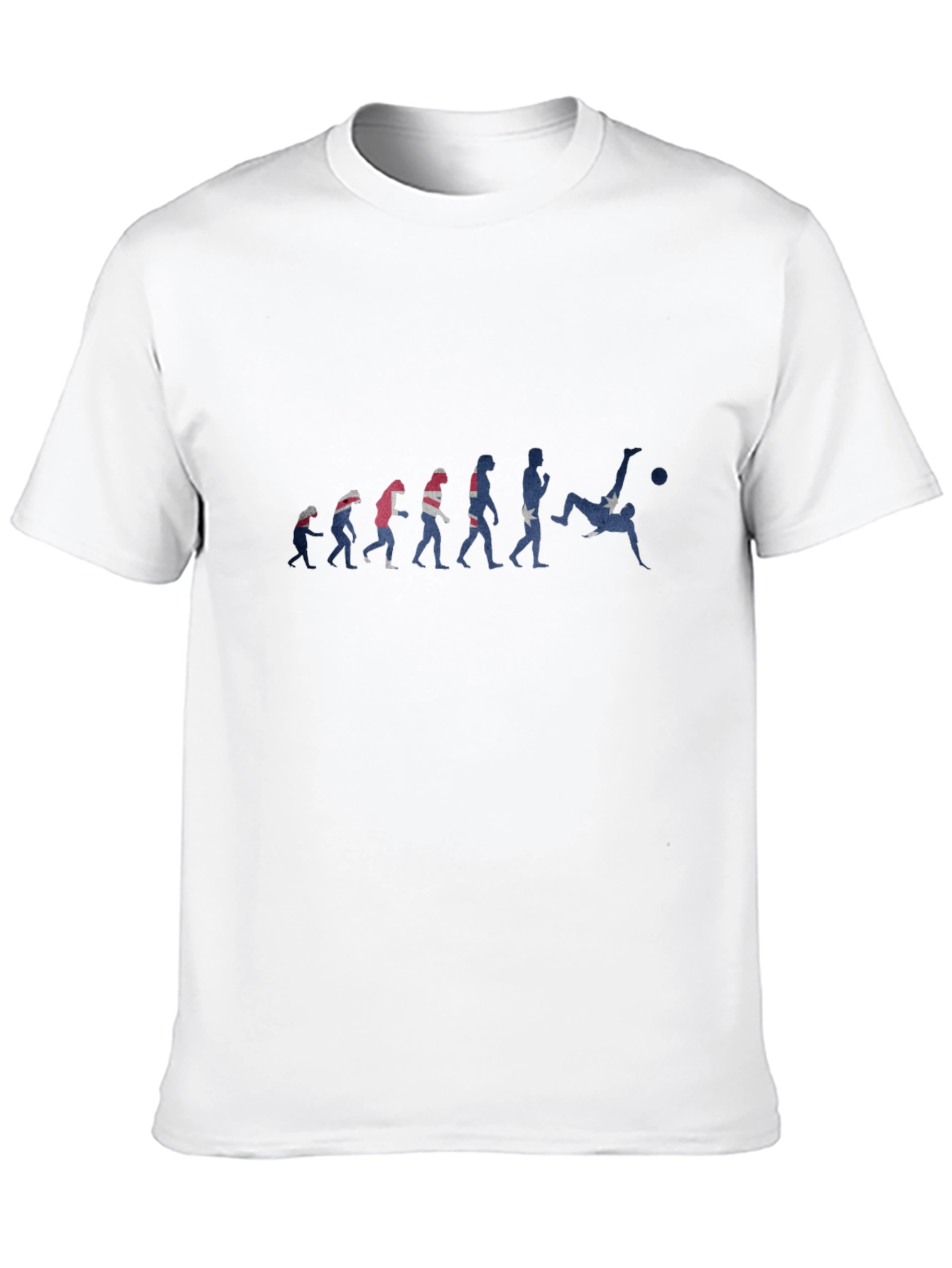 Evolution of Soccer Black T-Shirt