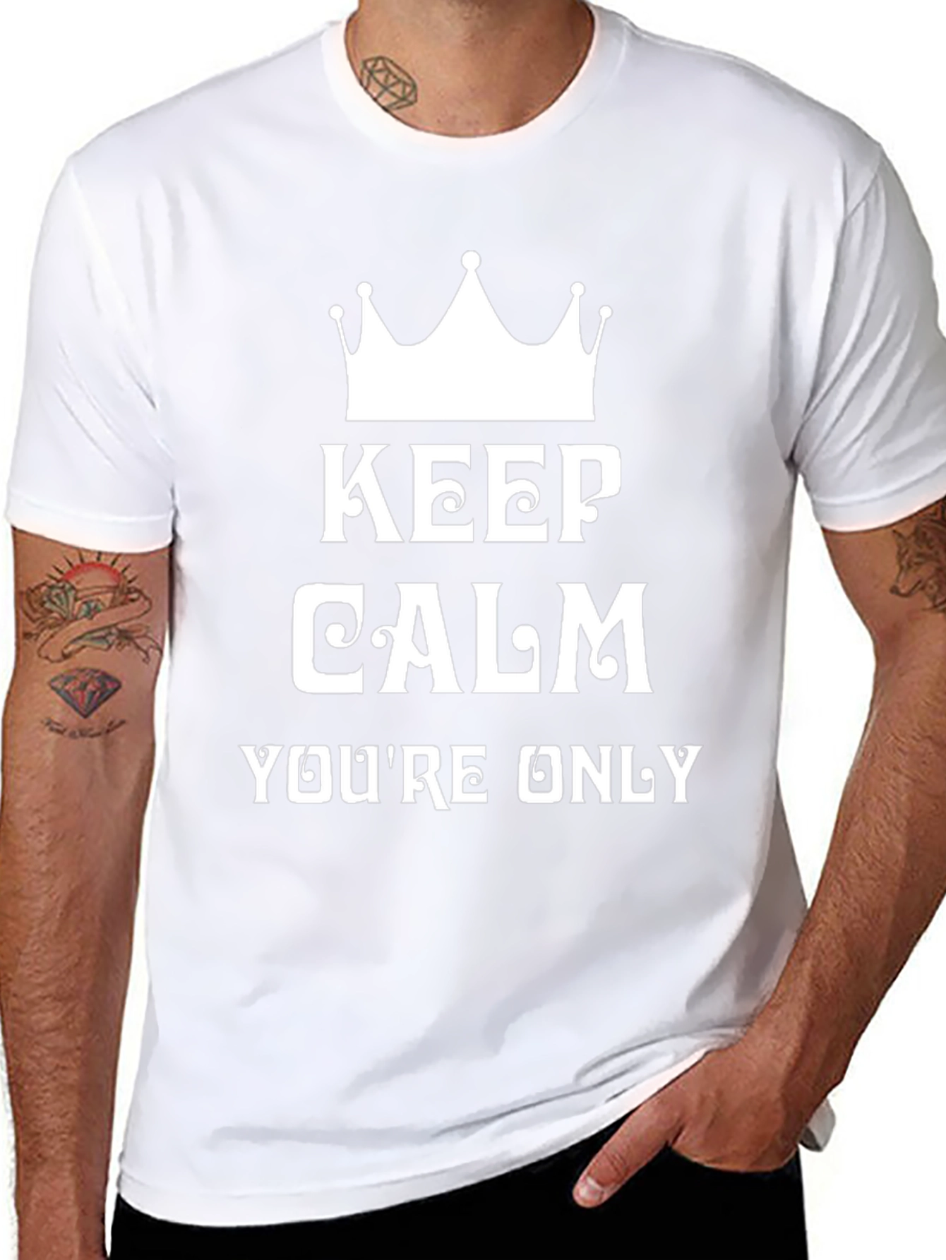 Keep Calm Funny Graphic Tee