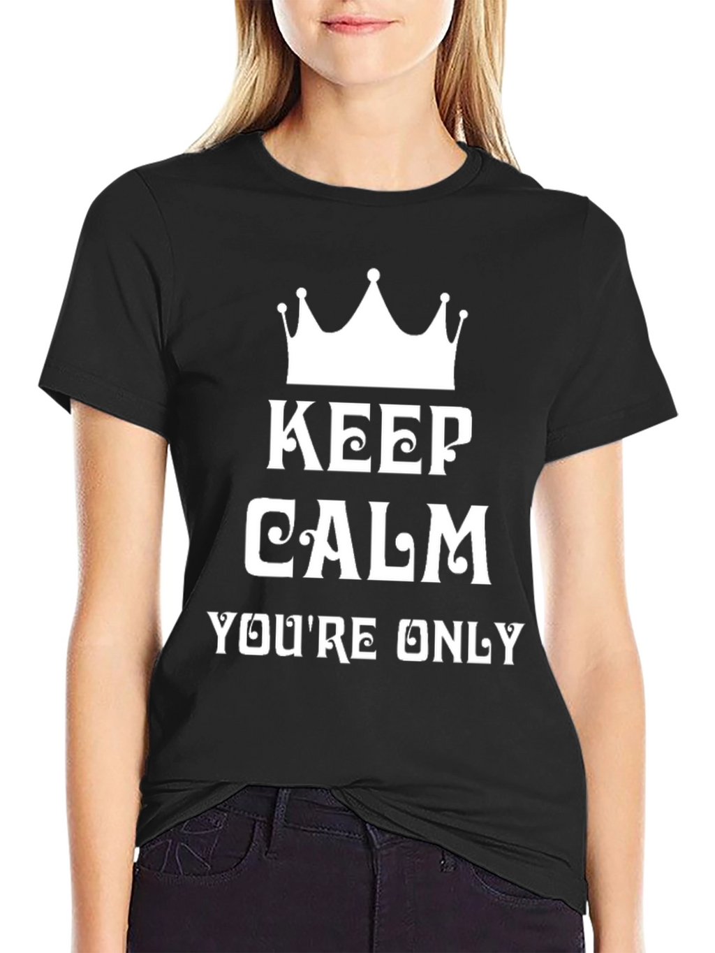Keep Calm Funny Graphic Tee