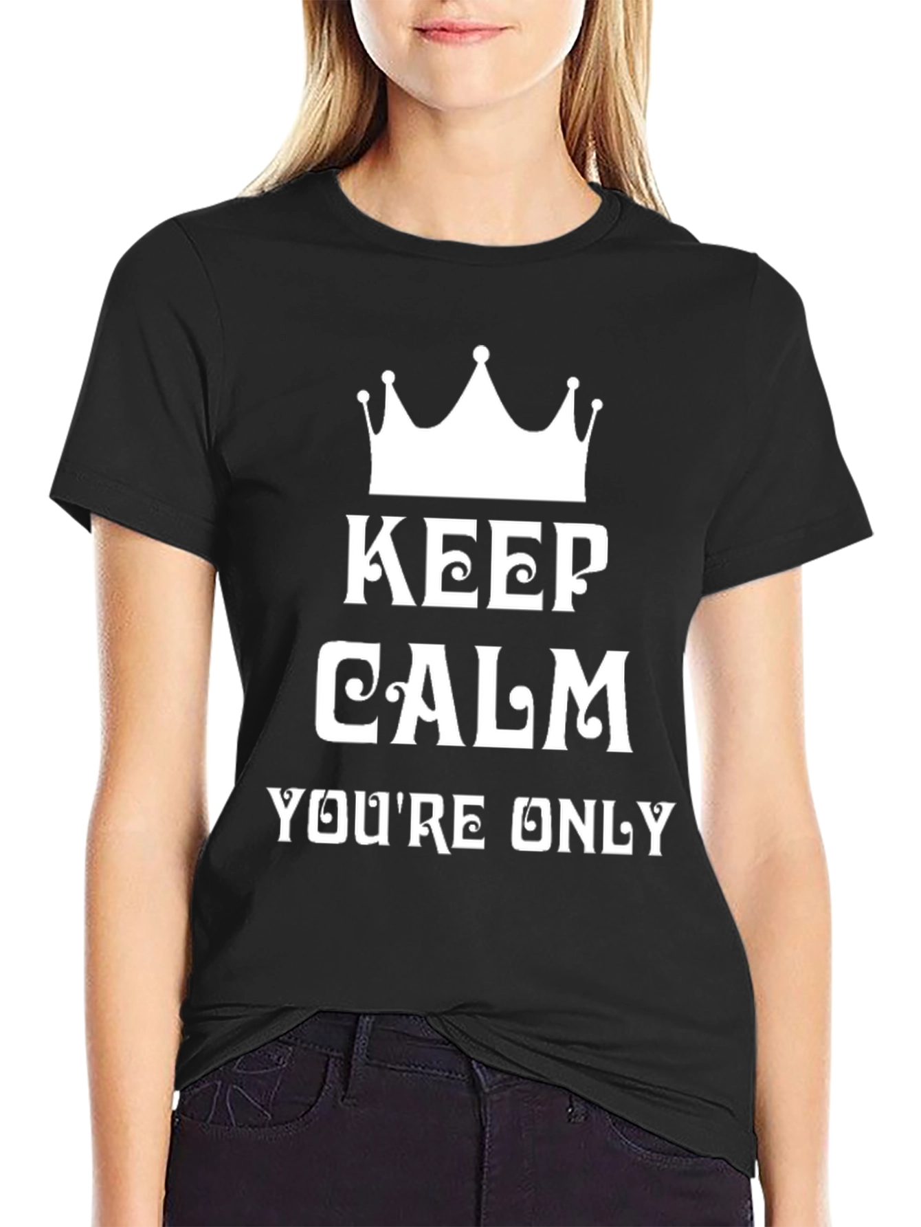 Keep Calm Funny Graphic Tee