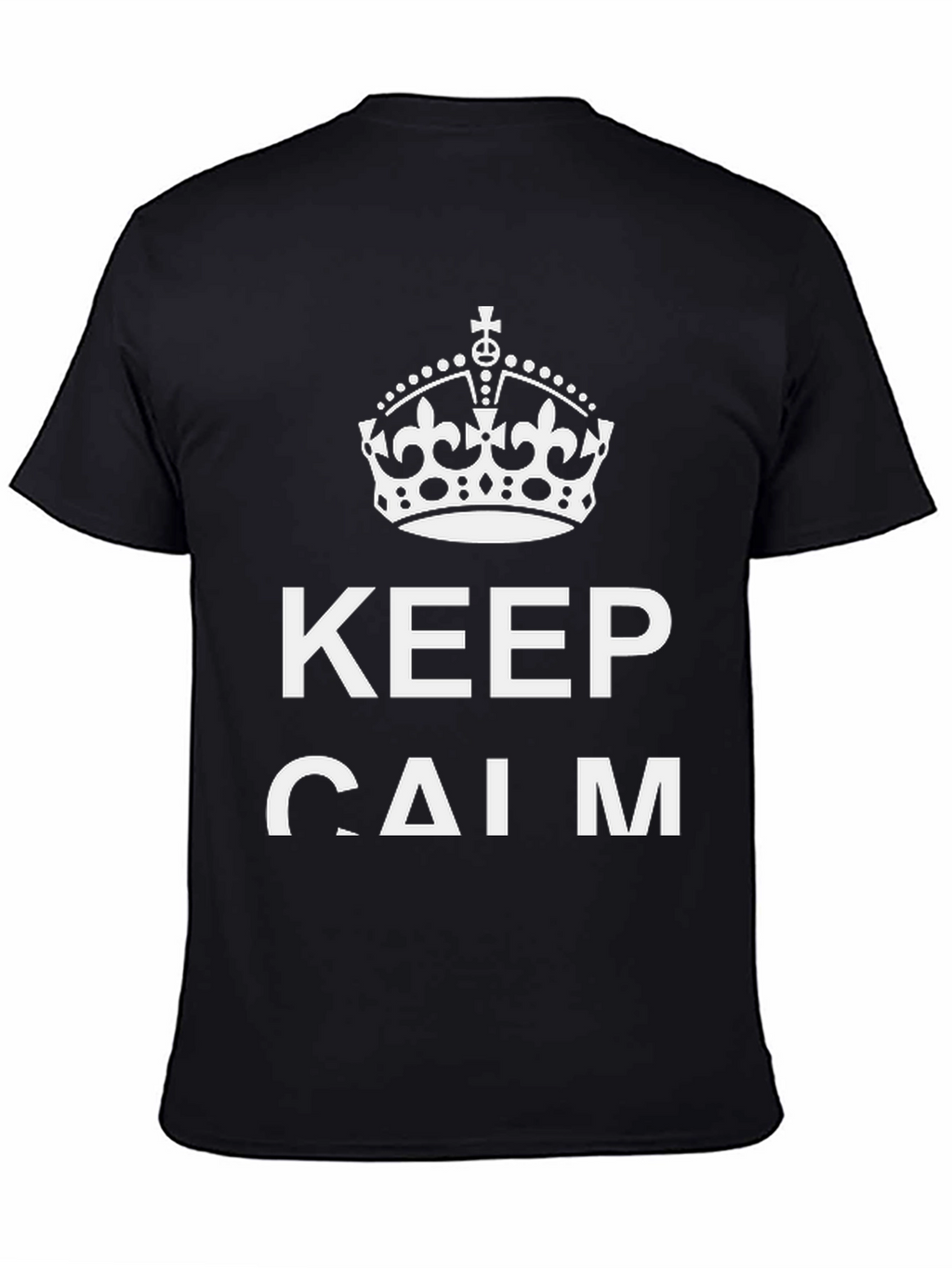 Keep Calm Graphic Tee - Classic Comfort Fit