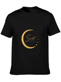 Sweet Dreams Graphic Tee - Black Cotton Comfort