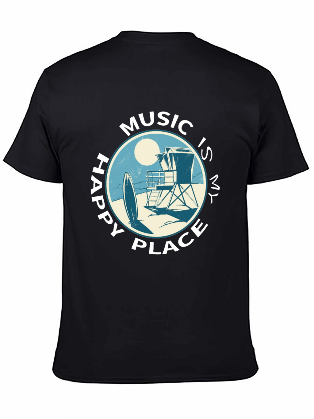 Music Is My Happy Place T-Shirt