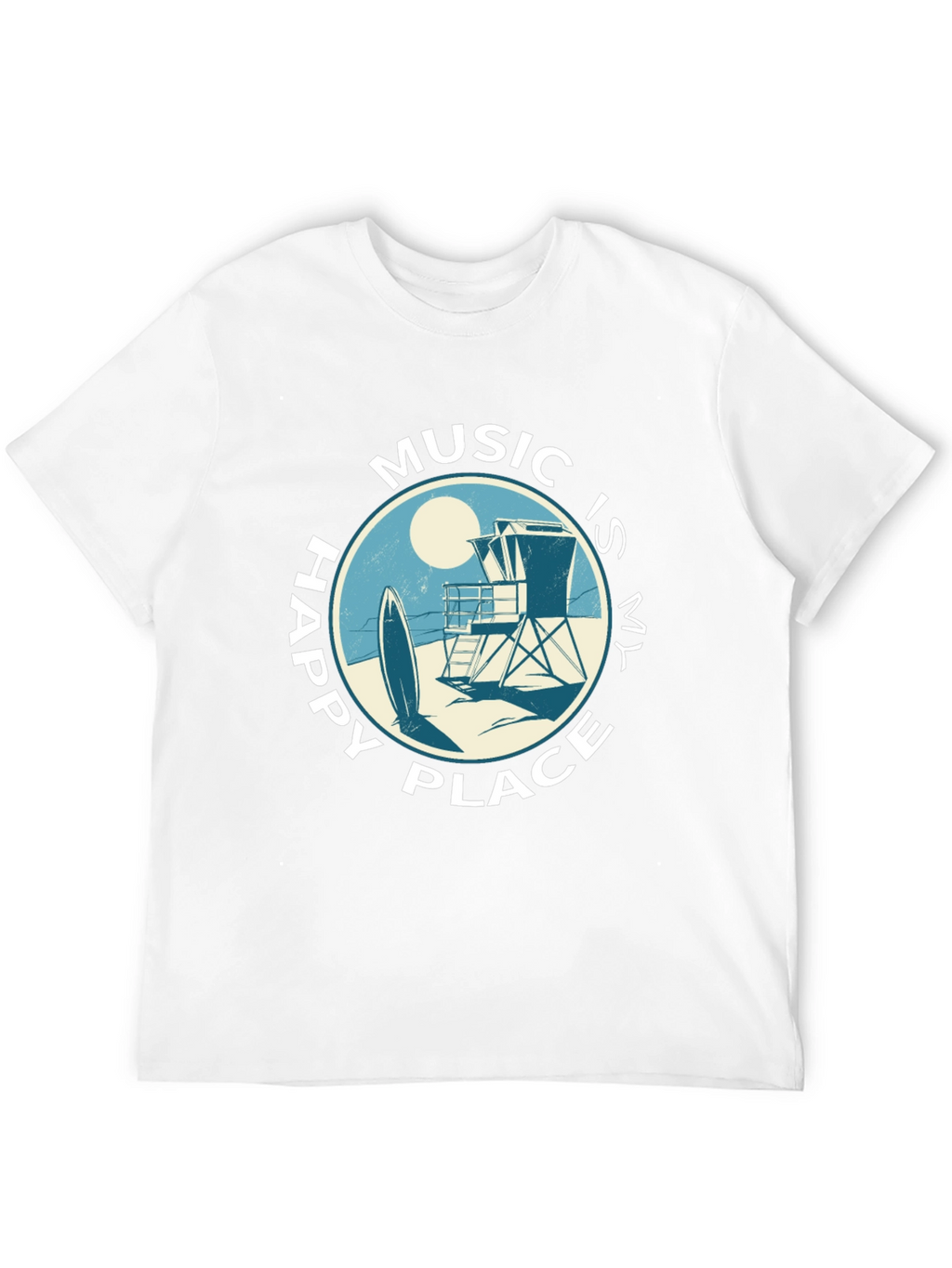 Music Is My Happy Place T-Shirt