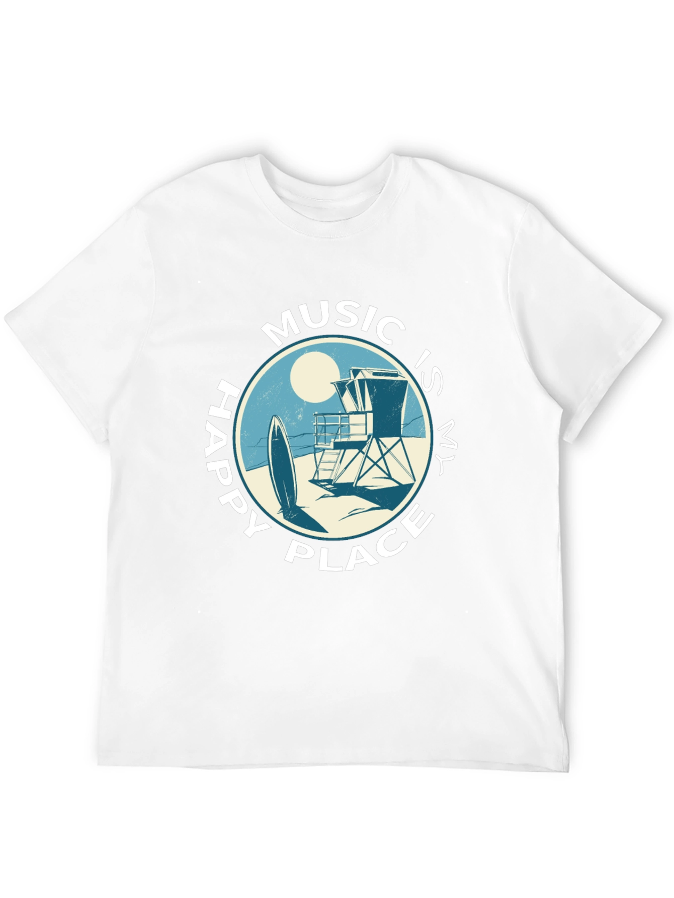 Music Is My Happy Place T-Shirt