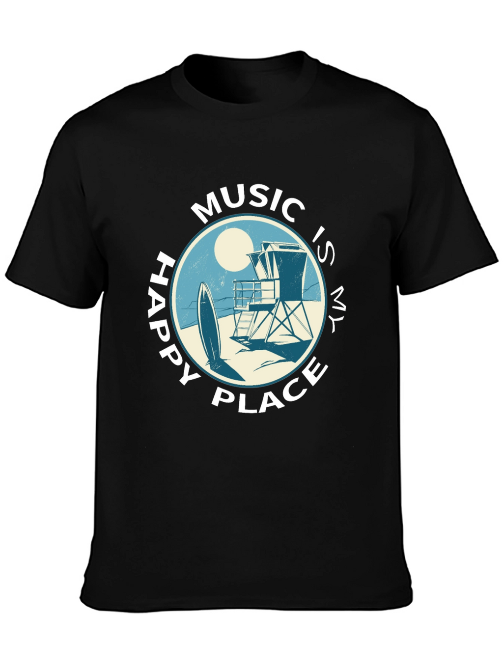 Music Is My Happy Place T-Shirt