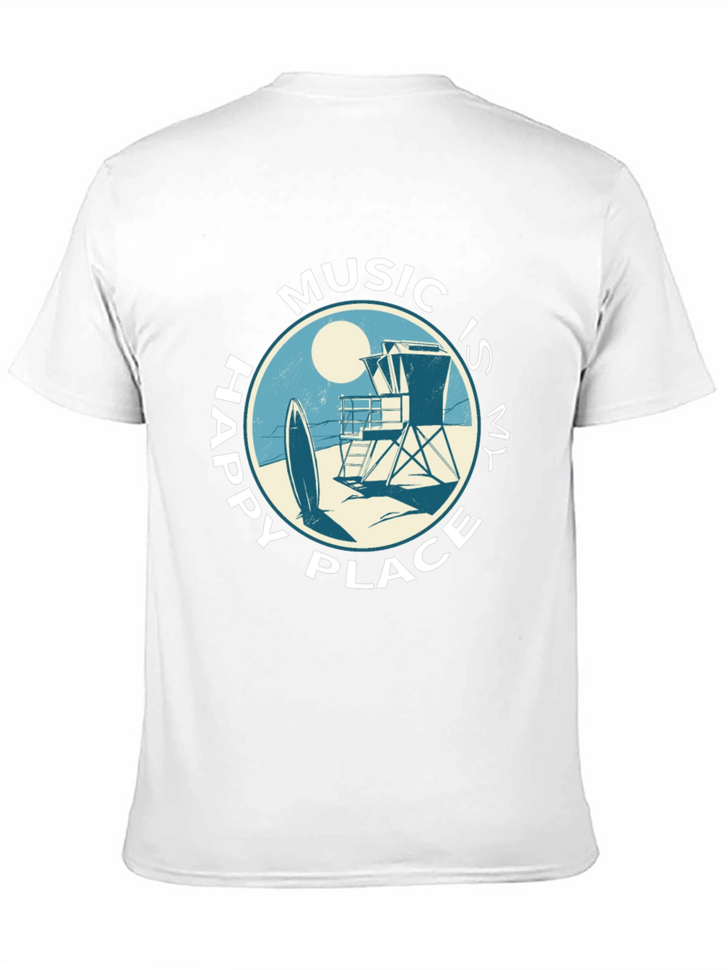 Music Is My Happy Place T-Shirt