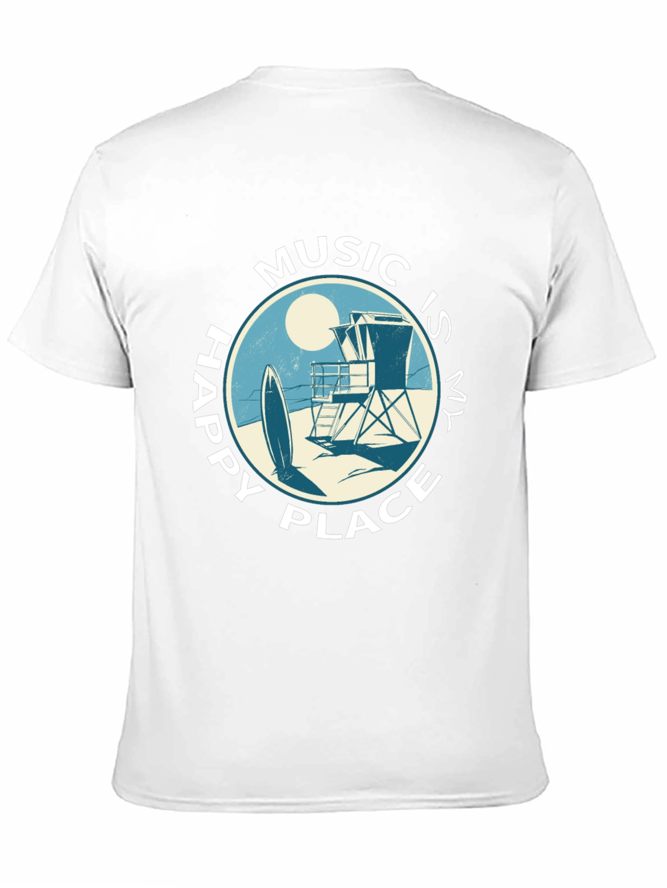 Music Is My Happy Place T-Shirt