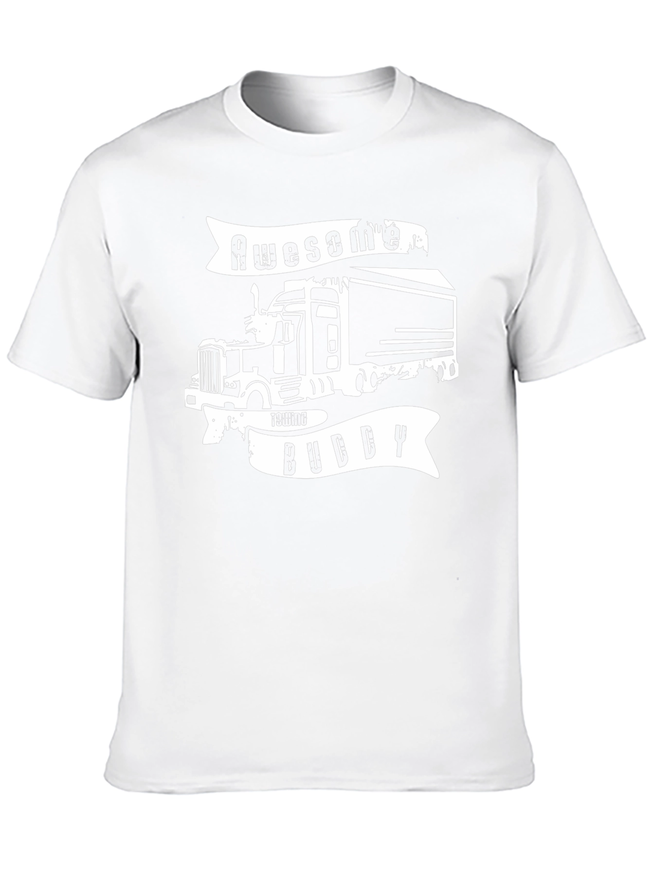 Awesome Towing Buddy T-Shirt - Black
