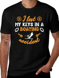 Bitcoin Keys Lost Boating Accident T-Shirt