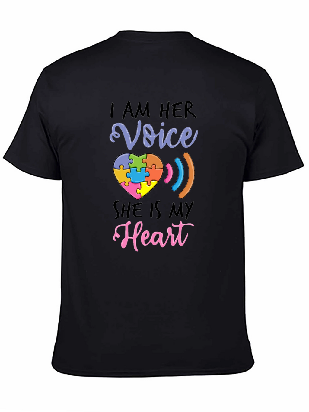 Autism Awareness: I am Her Voice T-Shirt