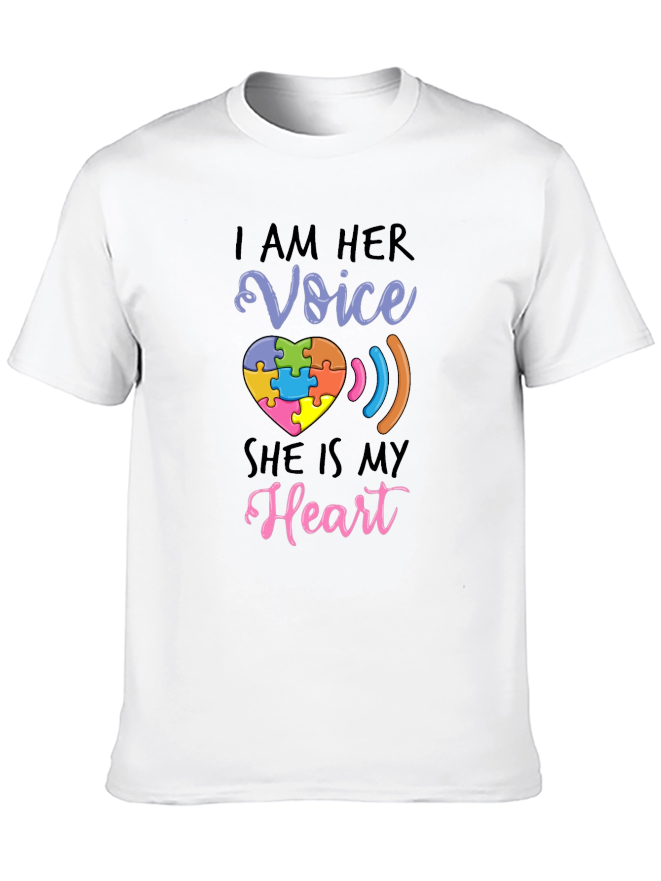 Autism Awareness: I am Her Voice T-Shirt