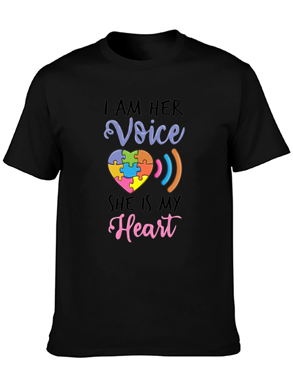 Autism Awareness: I am Her Voice T-Shirt