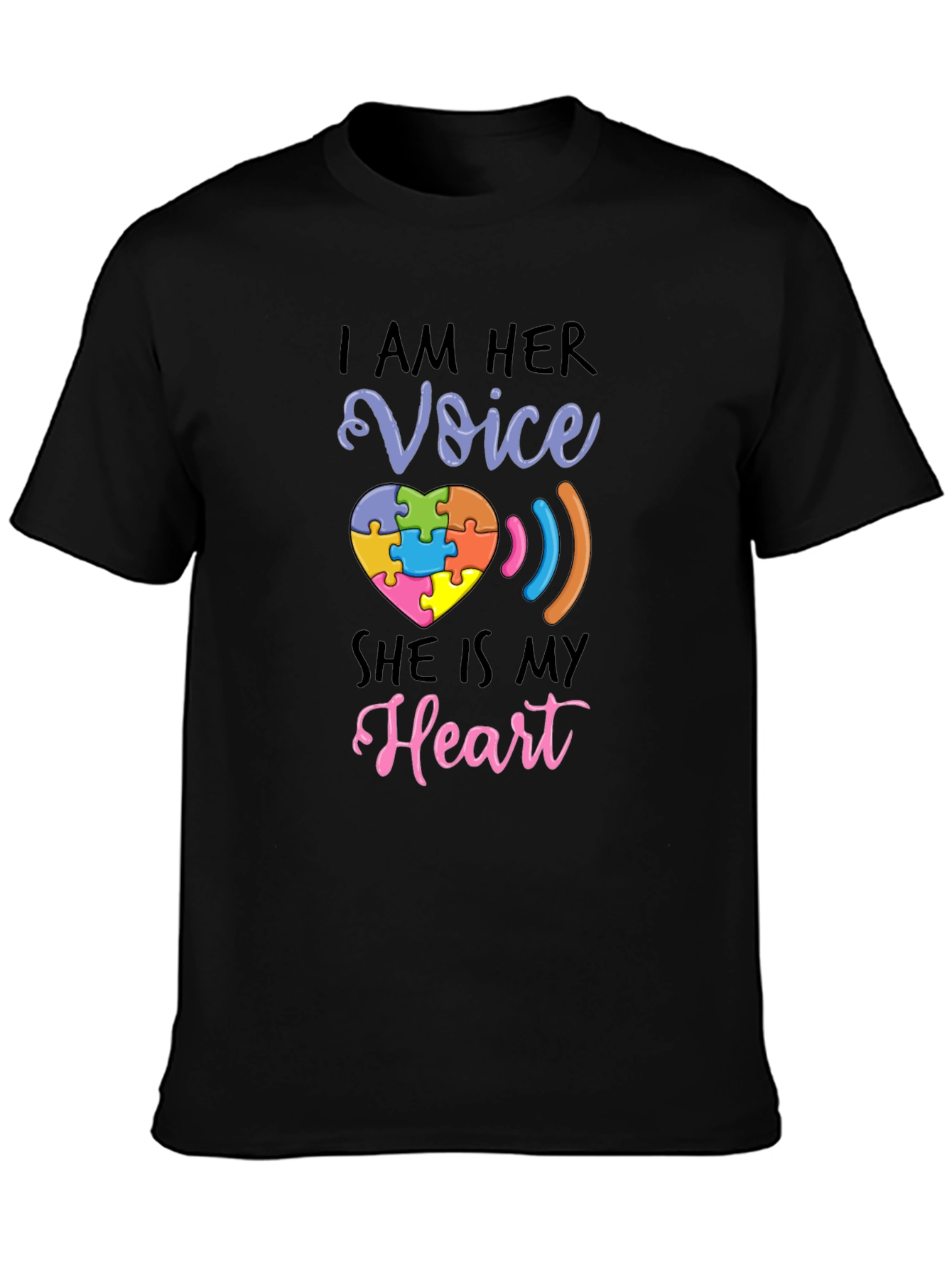 Autism Awareness: I am Her Voice T-Shirt