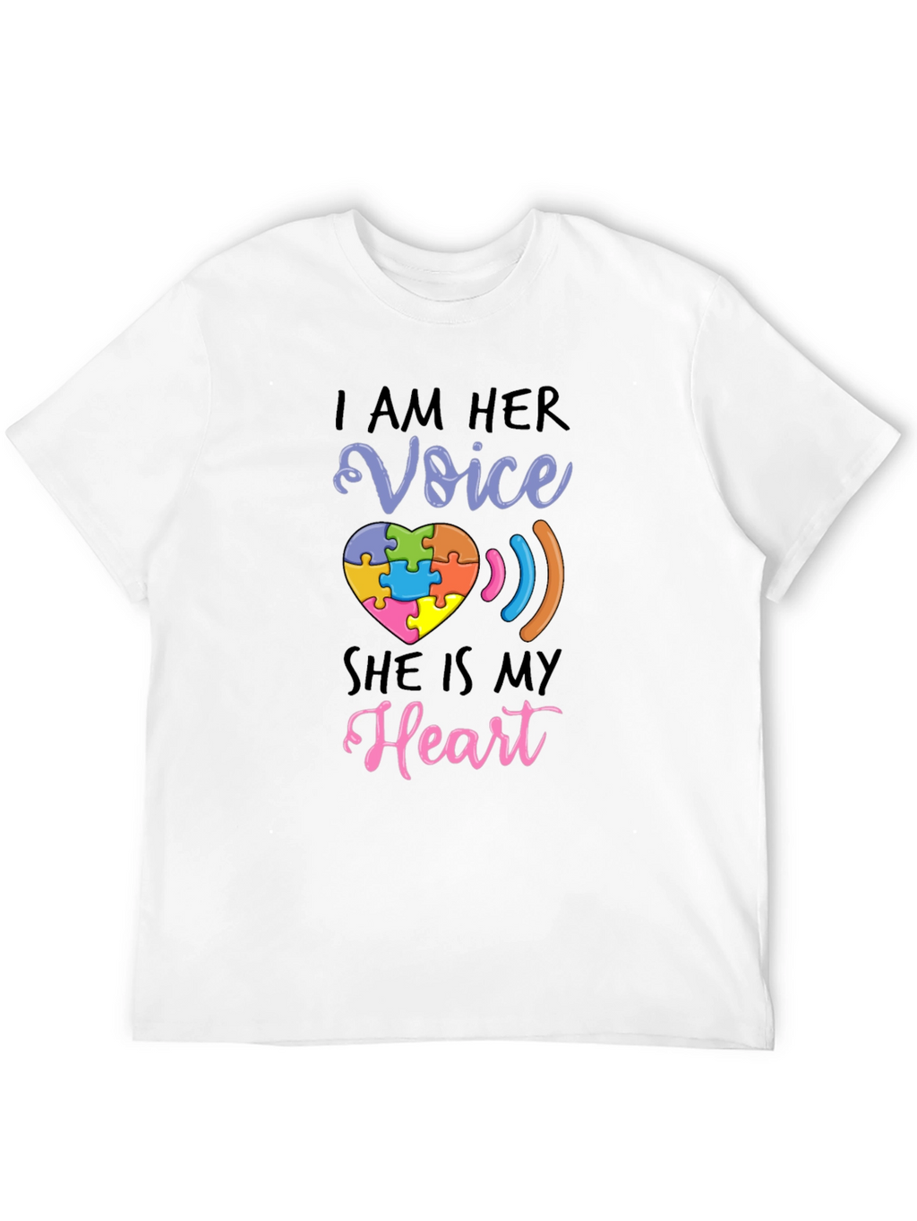 Autism Awareness: I am Her Voice T-Shirt