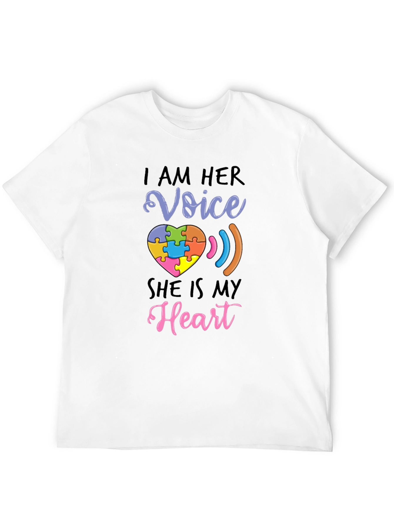 Autism Awareness: I am Her Voice T-Shirt