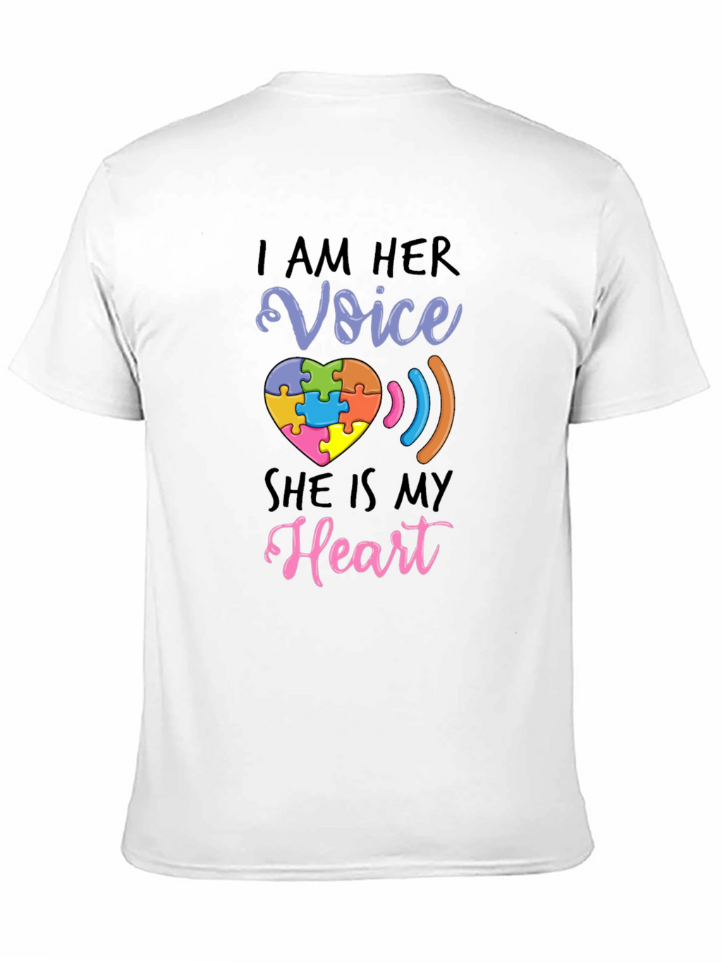 Autism Awareness: I am Her Voice T-Shirt