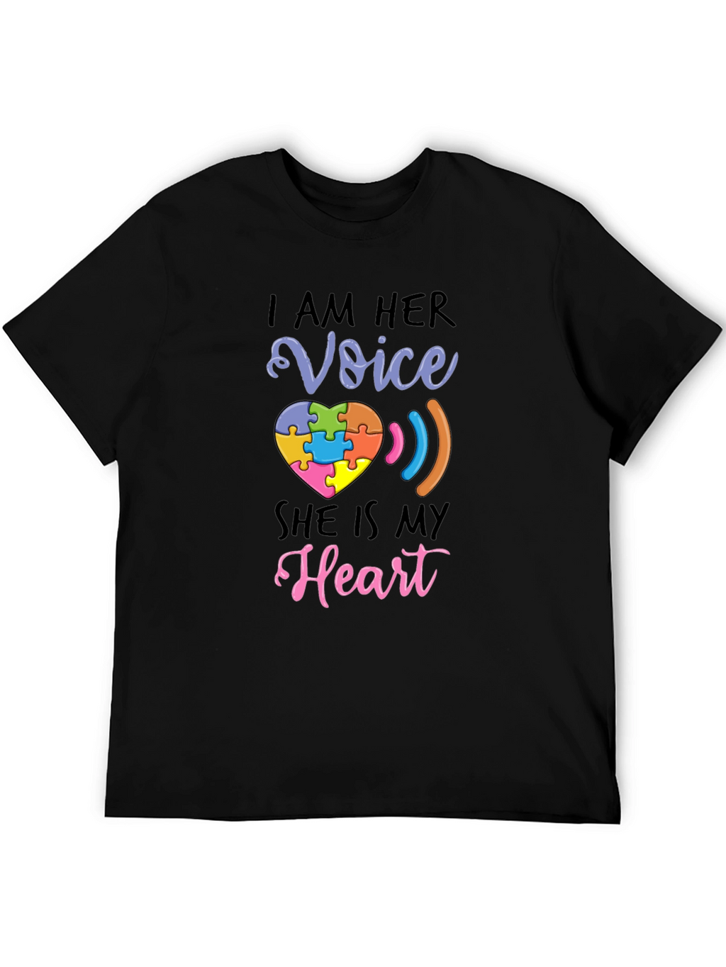 Autism Awareness: I am Her Voice T-Shirt
