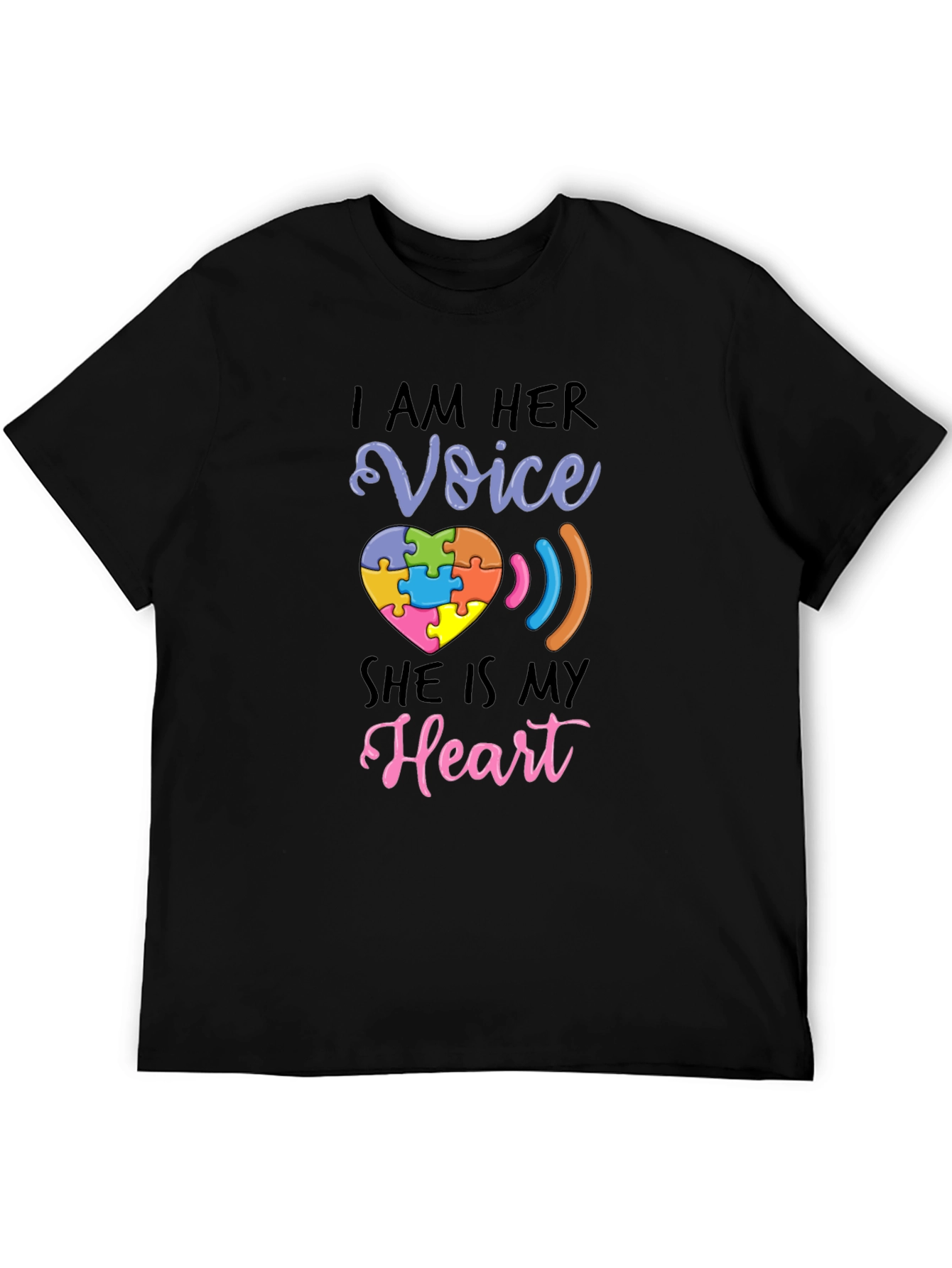 Autism Awareness: I am Her Voice T-Shirt