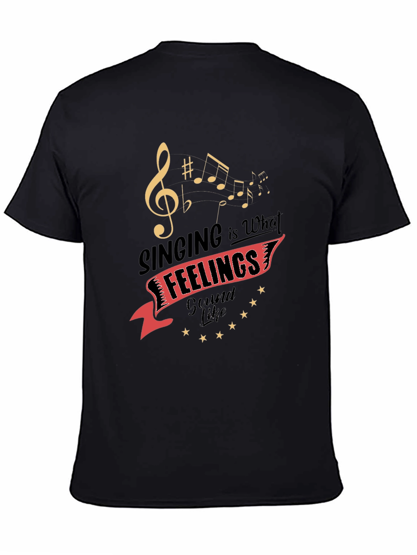 Singing is What Feelings Sound Like Graphic Tee