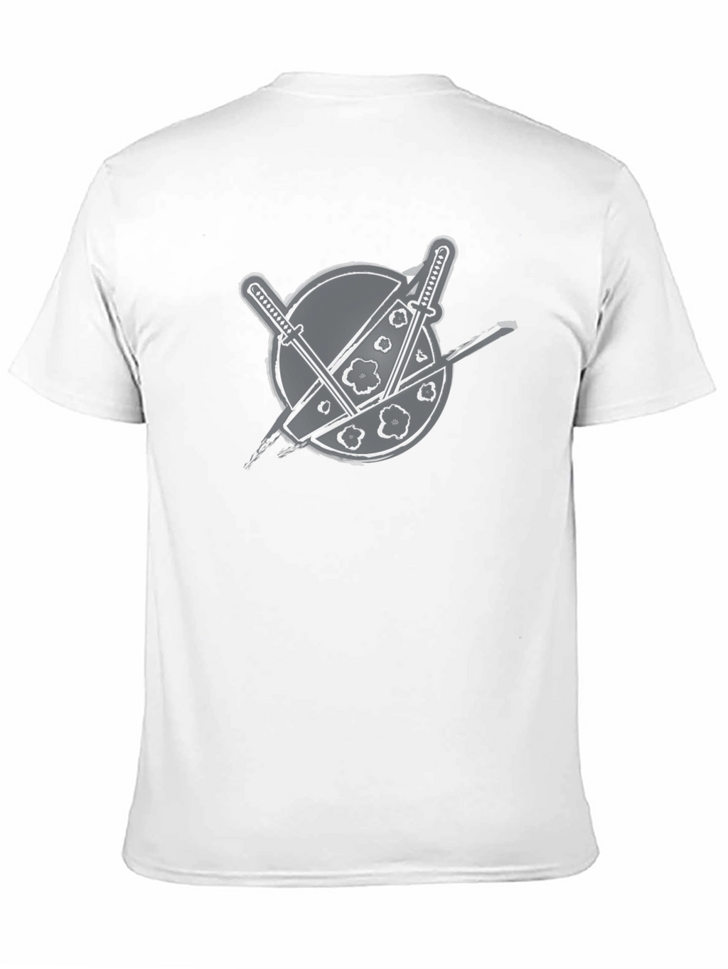 Samurai Swords T-Shirt - Casual Graphic Tee
