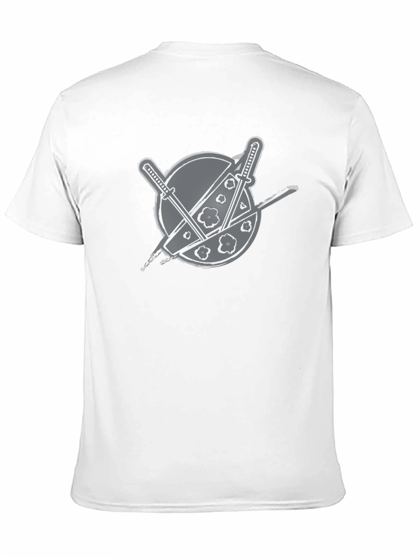Samurai Swords T-Shirt - Casual Graphic Tee