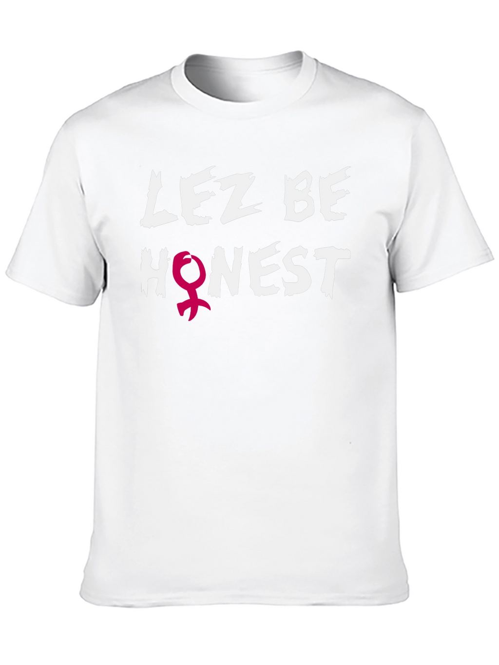 Lez Be Honest Graphic Tee - Black
