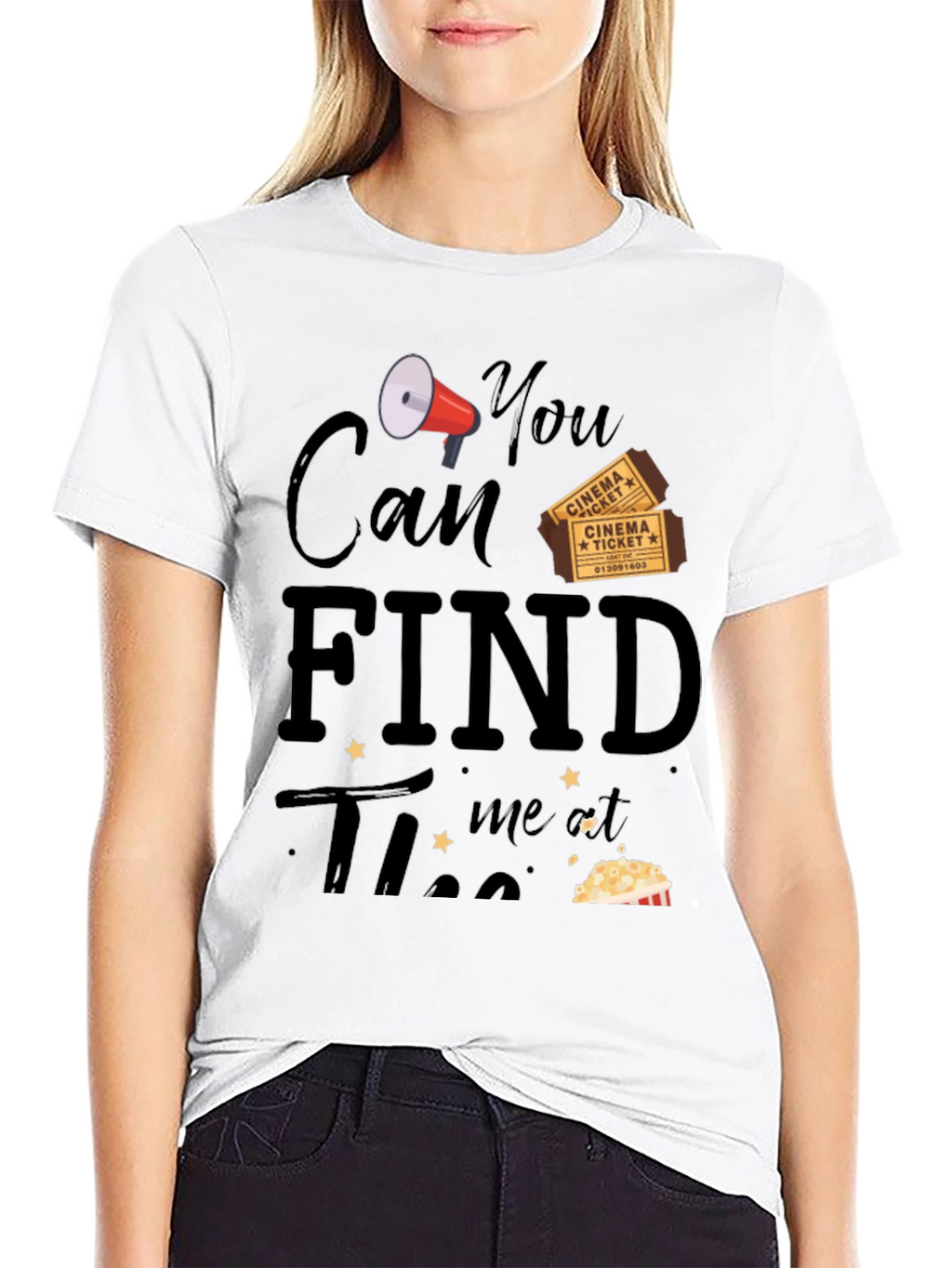 Movie Lover T-Shirt - You Can Find Me At