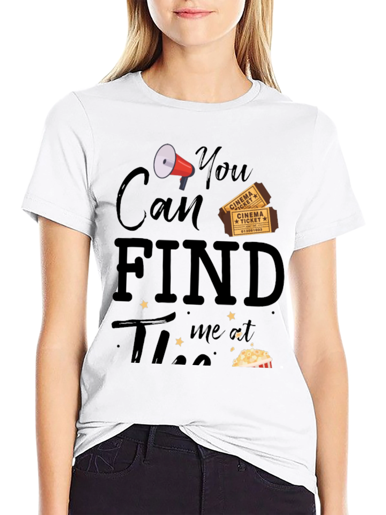 Movie Lover T-Shirt - You Can Find Me At