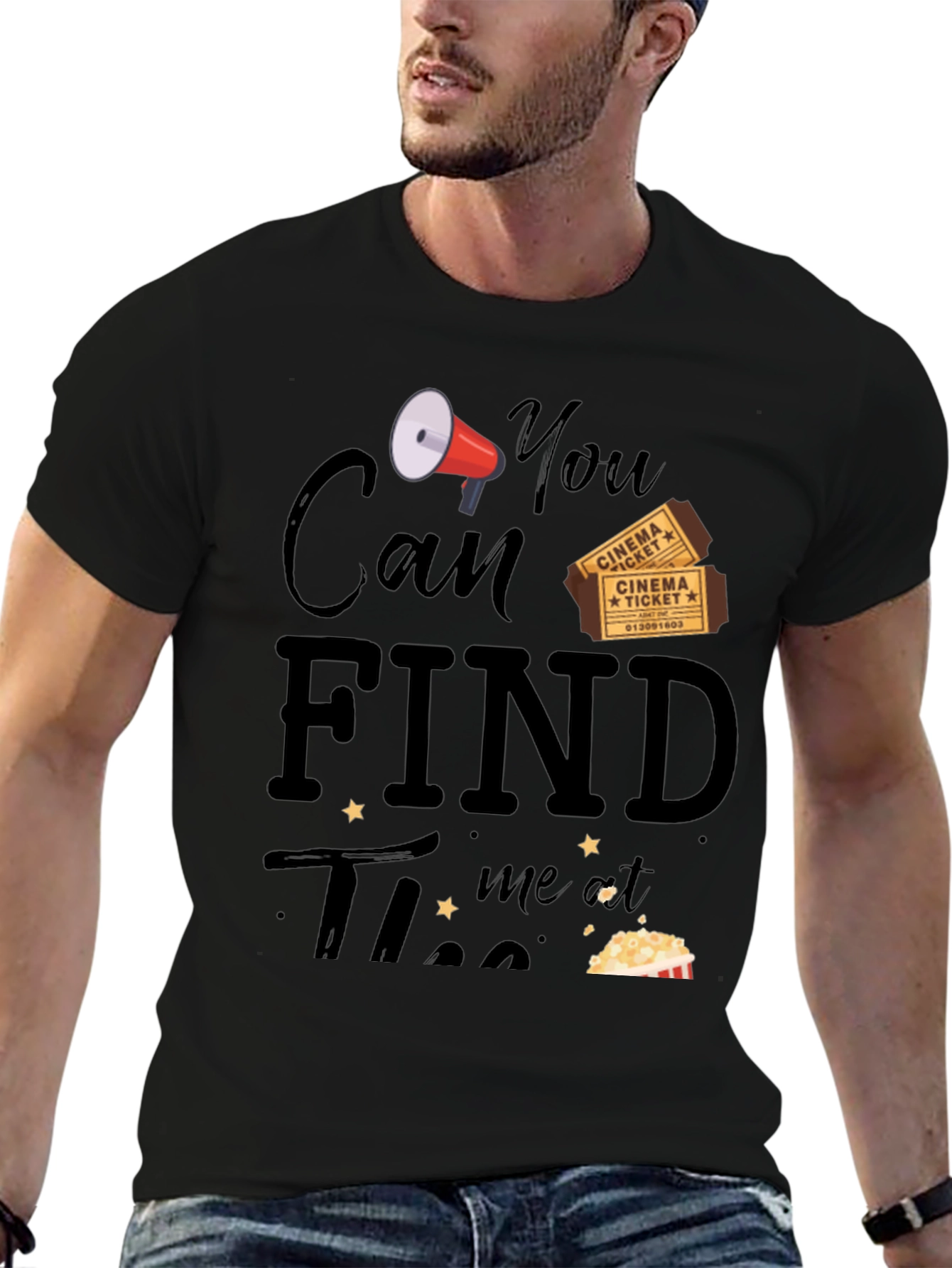 Movie Lover T-Shirt - You Can Find Me At