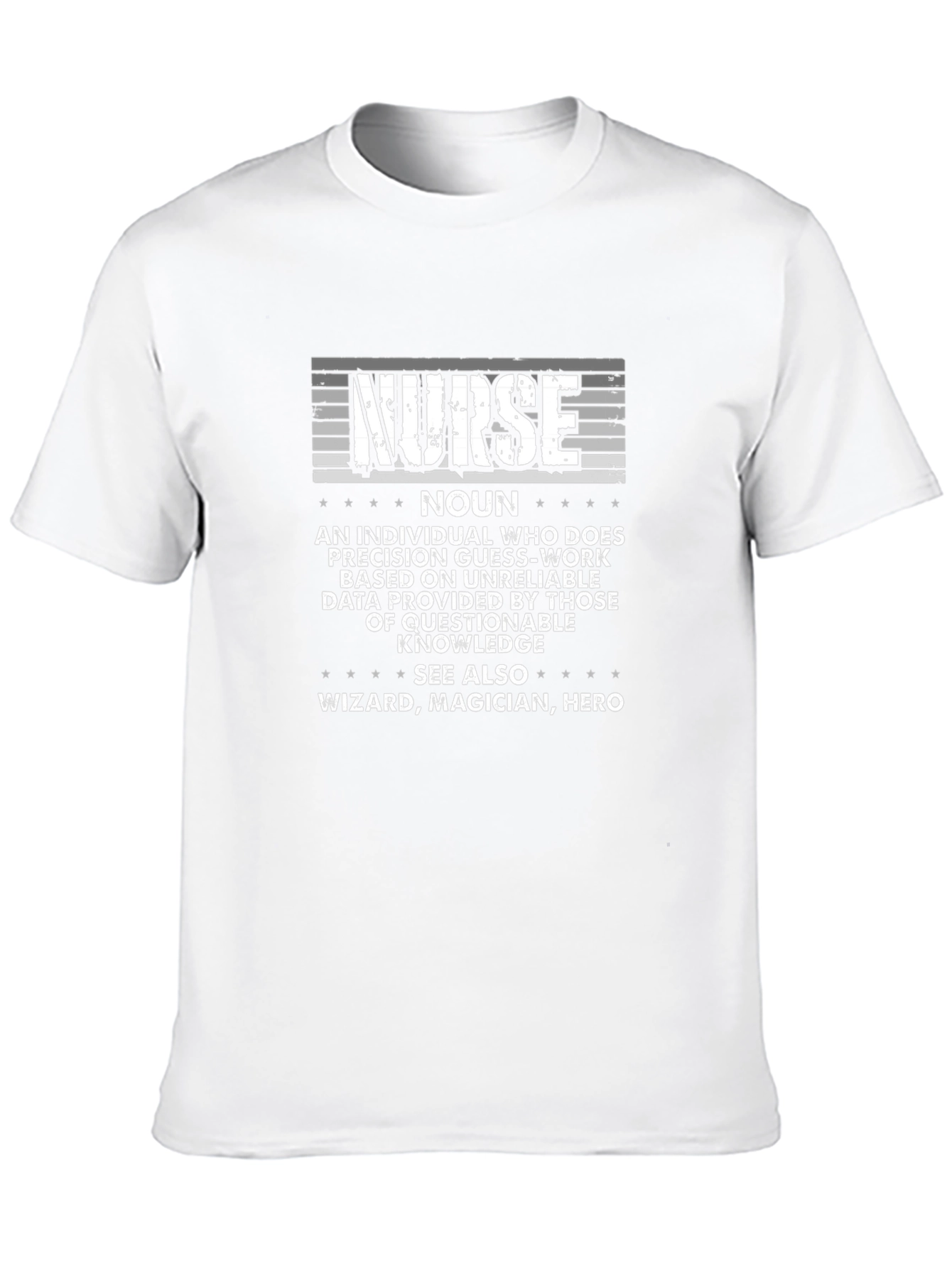 Nurse Definition Black Graphic T-Shirt