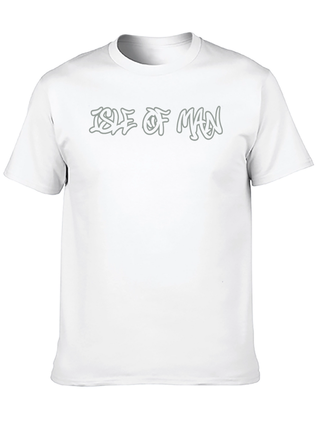 Isle Of Man Graphic Tee - Mens Black T-Shirt