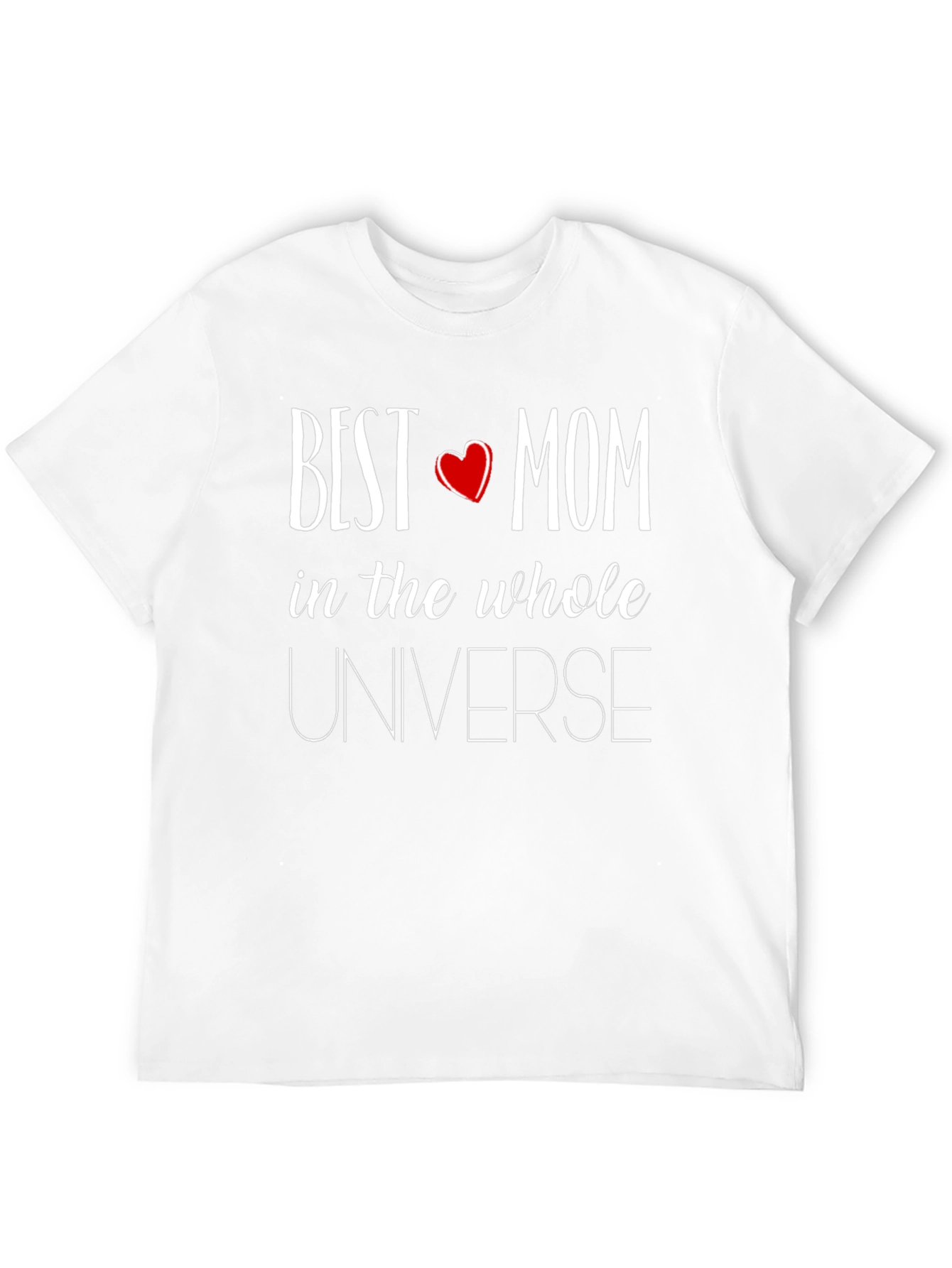 Best Mom in the Universe Graphic T-Shirt