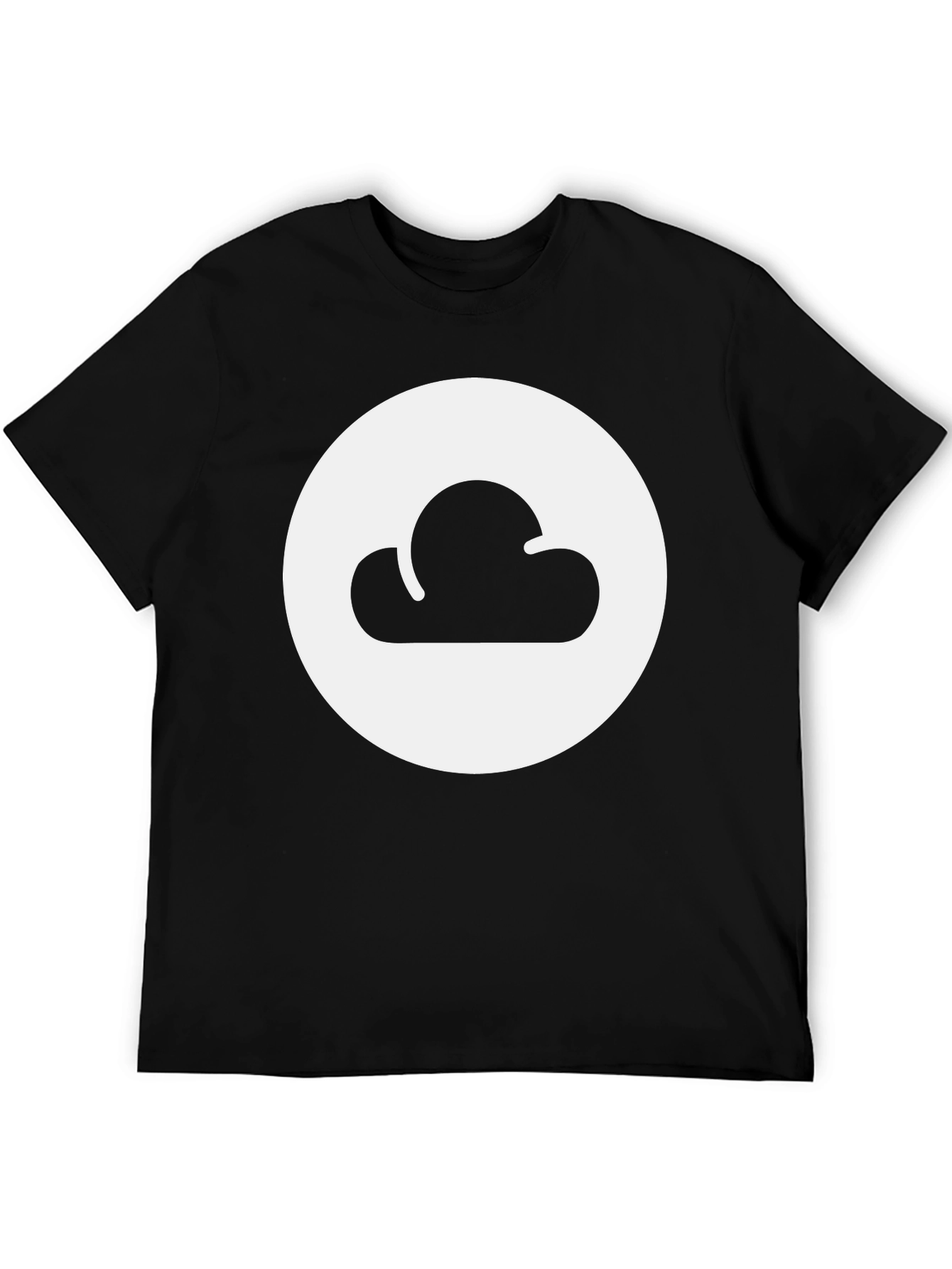 Cloud Logo Graphic Print T-Shirt