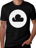 Cloud Logo Graphic Print T-Shirt