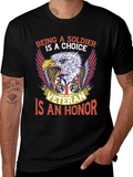 Army Veteran T-Shirt: Soldiers Choice Veterans Honor