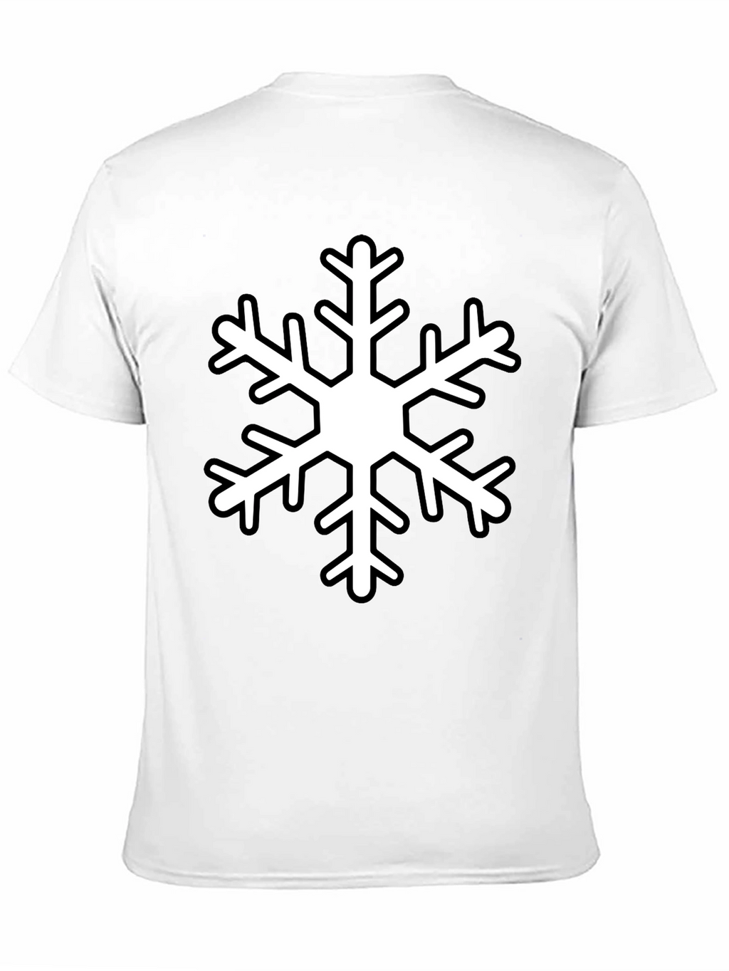 Snowflake Graphic Tee - Winter Holiday Apparel