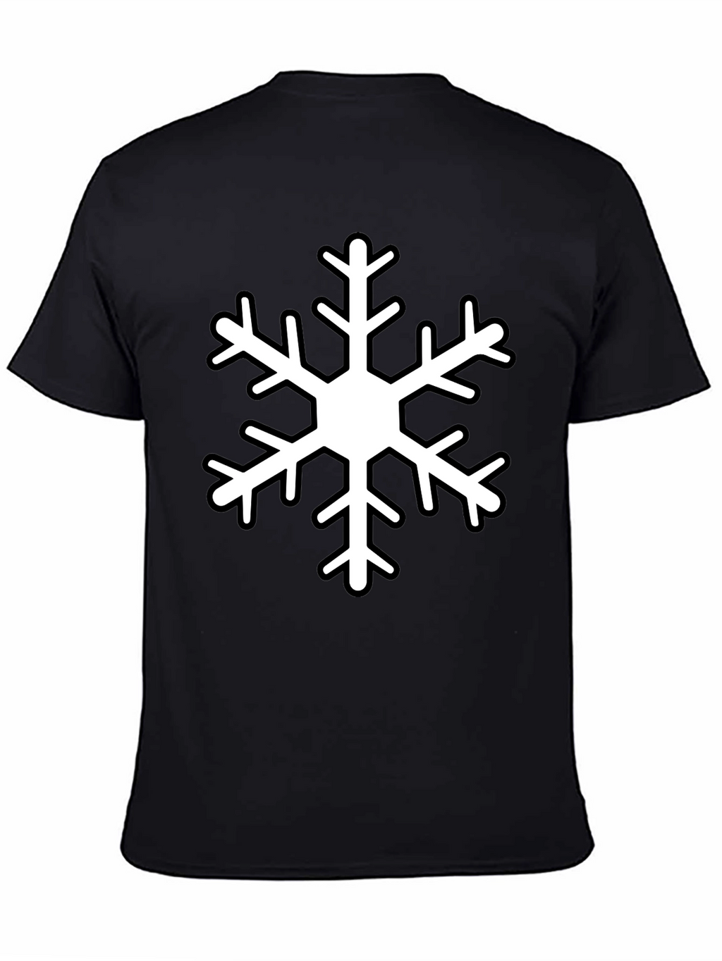 Snowflake Graphic Tee - Winter Holiday Apparel