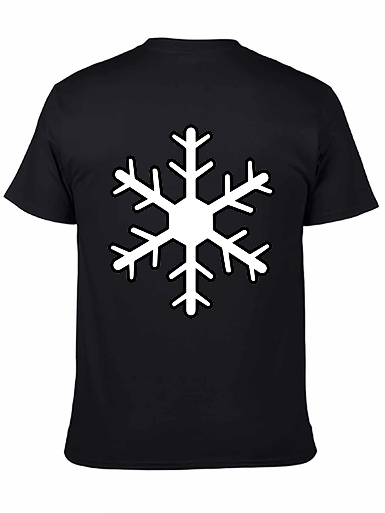 Snowflake Graphic Tee - Winter Holiday Apparel