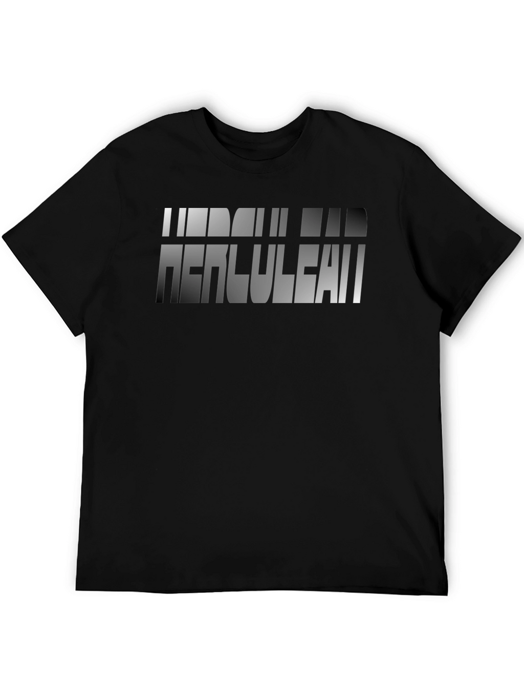Herculian Dad Graphic Tee - Black Cotton Blend